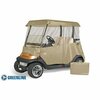 Eevelle Greenline 2 Passenger Drivable Golf Cart Enclosure - Bunker Sand GLET02